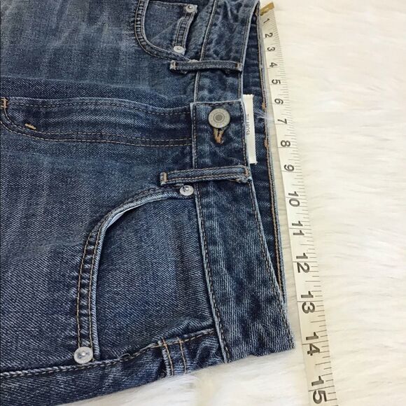 Tularosa Denim Mini Skirt Aubrey Raw Hem Jean Mini Skirt New Size 26 - Picture 3 of 9